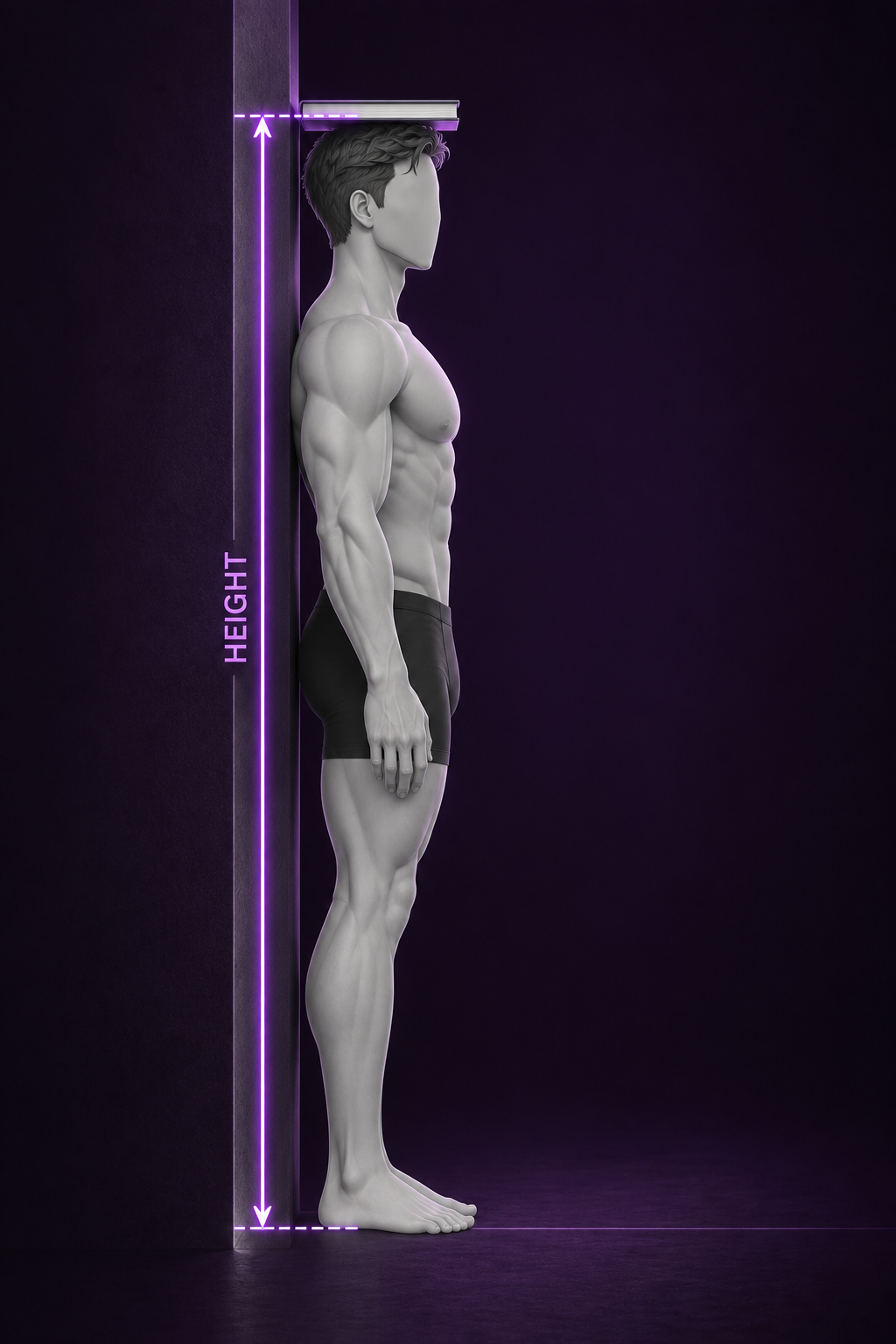 How to measure male height